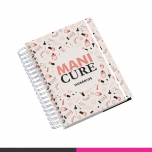 Agendas para Manicure personalizada para brindes