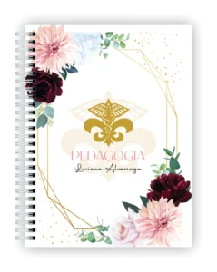 Caderno Pedagogia personalizado para brindes