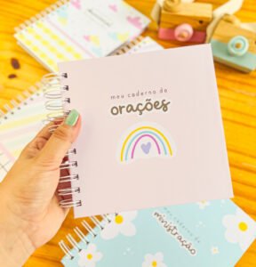 Caderno de Oração personalizado para brindes