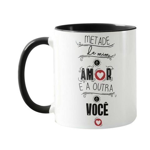 Caneca Personalizada Casal com Frase