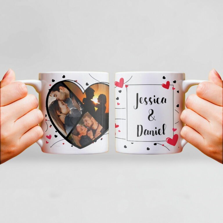 Caneca personalizada kit casal