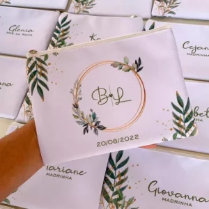 Necessaire para Casamento personalizada para brindes