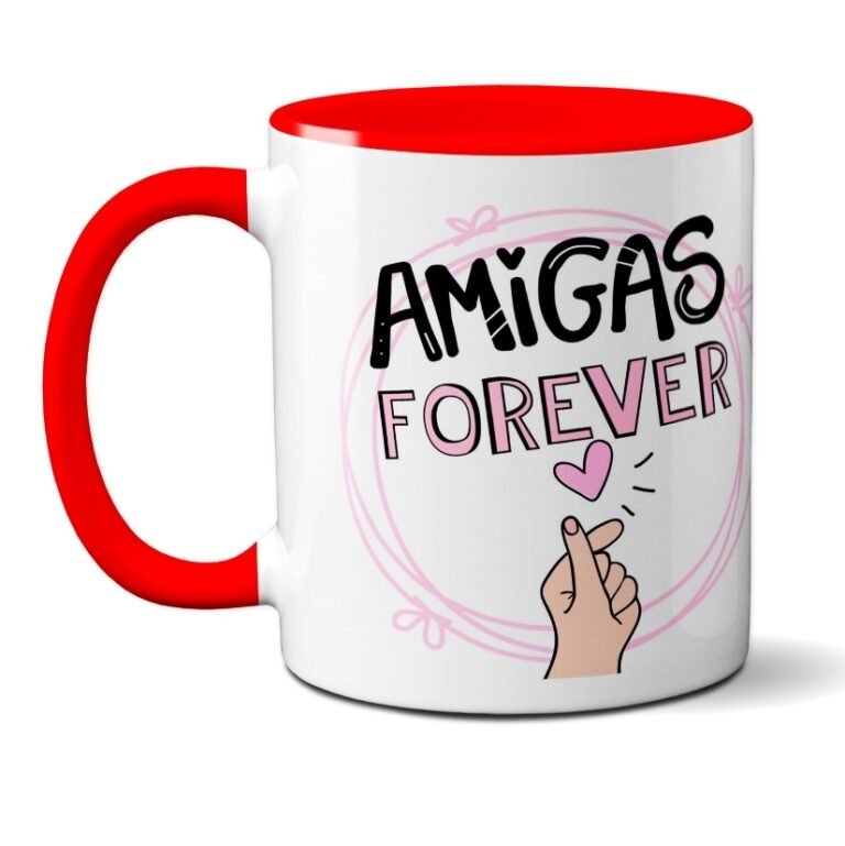 caneca personalizada amigas 325ml porcelana