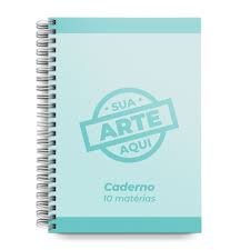 Caderno Personalizado 10 Matérias