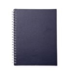 13603-CADERNO C/ CAPA DE COURO SINTÉTICO 21 X 28 CM