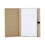 14835-BLOCO DE ANOTAÇÕES EM KRAFT COM PORTA CANETA