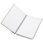15091-CADERNO CAPA KRAFT LAMINADA