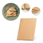 53625-ALCOTT A4 II. Caderno A4 com capa em cartão (250 g/m²)