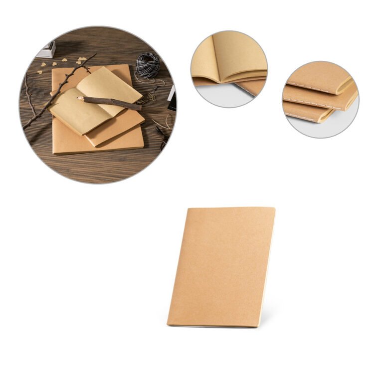 53627-ALCOTT A6 II. Caderno com capa em cartão (250 g/m²)