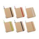 93422-BRONTE. Caderno A7 em cartão com folhas lisas