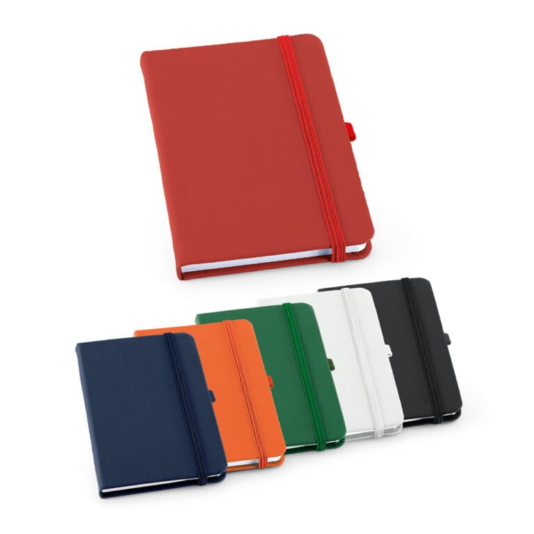 93493-ATWOOD A6. Caderno A6 em c.sintético com folhas lisas