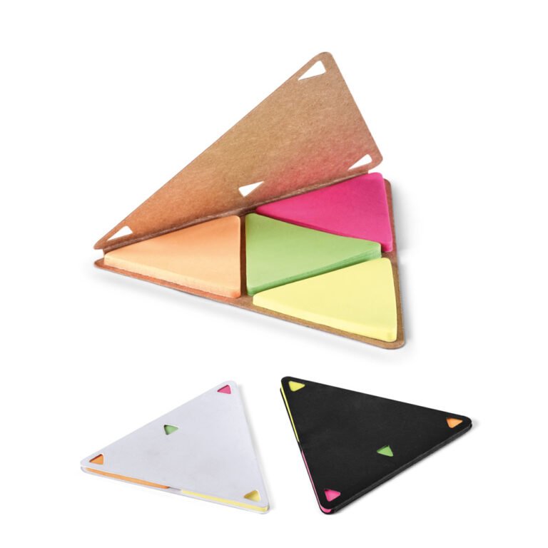 93794-FAULKNER. Caderno adesivos triangulares