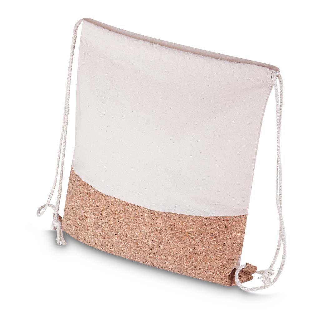 Sacola/Mochila em Algodão 140g/m²