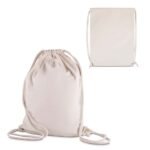 Sacola/Mochila em algodão 145g/m²