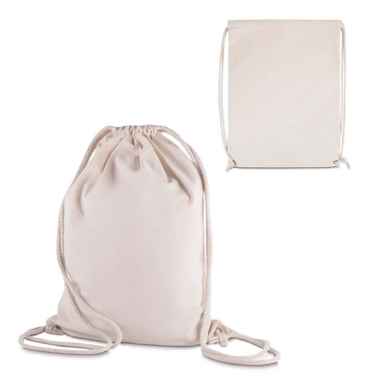 Sacola/Mochila em algodão 145g/m²