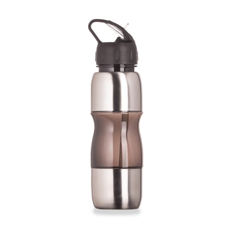 02048-SQUEEZE PLASTICO C/ METAL 600ML