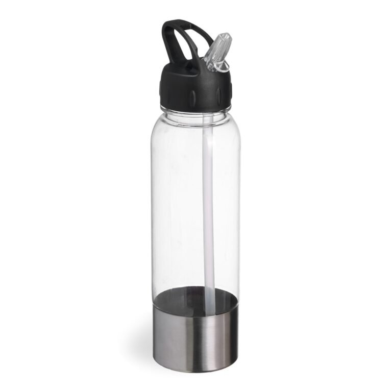 09053-SQUEEZE PLÁSTICA C/ BASE DE ALUMÍNIO 750ML