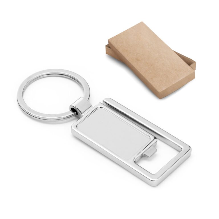 93368-RINGBOLT. Chaveiro em metal com abridor de garrafas