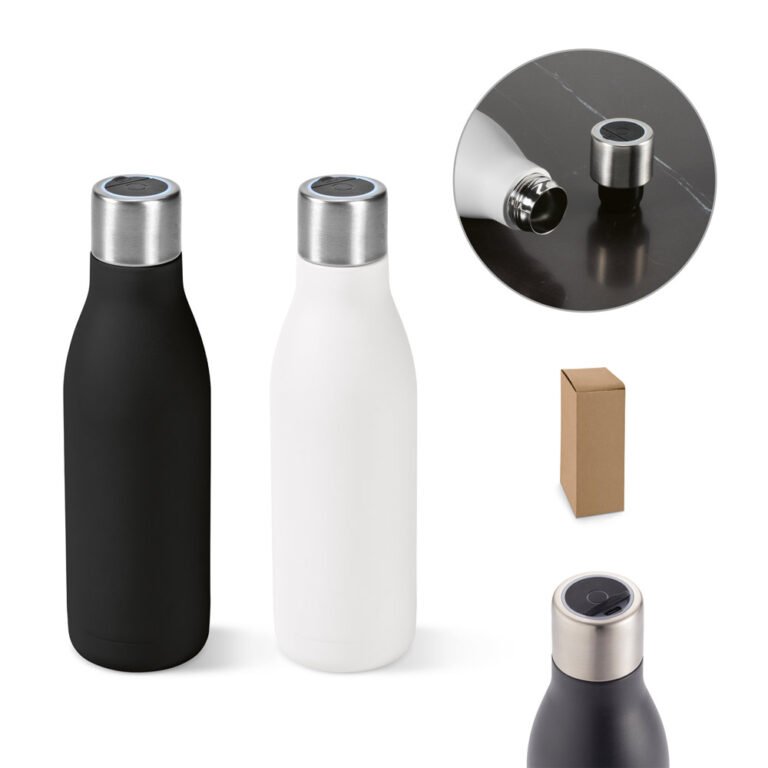 94343-CHILWELL. Garrafa em aço inox (90% reciclado) de parede dupla térmica 500 mL