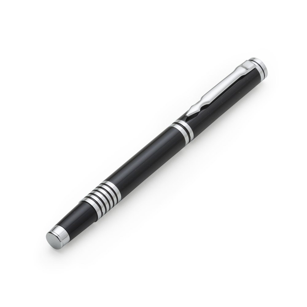 06328-CANETA-METAL-ROLLER-C-DET-PRATA-E-PRETO-1