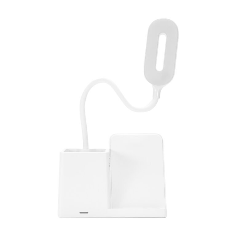 15234-LUMINÁRIA LED COM CARREGAMENTO VIA INDUÇÃO E PORTA-CANETA