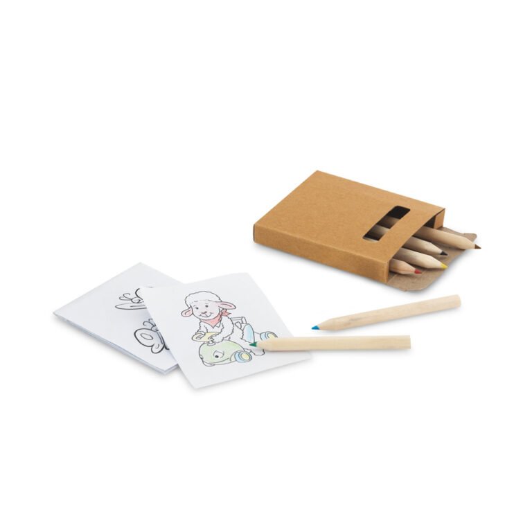 51758-ANIM. Kit para pintar em caixa de cartão