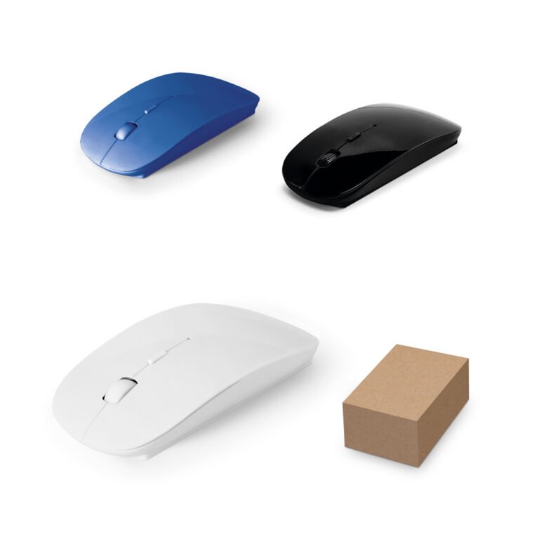 57304-BLACKWELL 2'4. Mouse wireless 2'4G em ABS 100% reciclado
