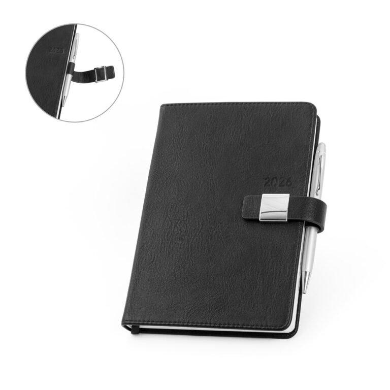 66221-MUSSET A5. Agenda A5 em PU (58% reciclado)