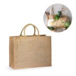 92827-SHANTI. Sacola em juta (360 g/m²)