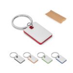 93372-BECKET. Chaveiro em metal e ABS