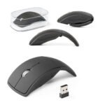 97399-ALENCAR. Mouse wireless dobrável 2'4G. em ABS